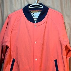Herschel Supply Co Varsity Jacket (Peach)